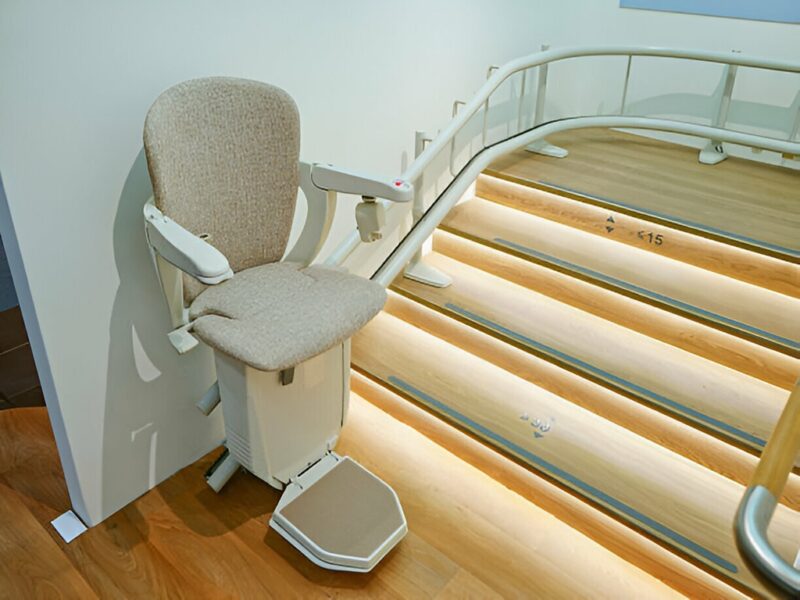 How Stair Lifts Fit Any Staircase Design